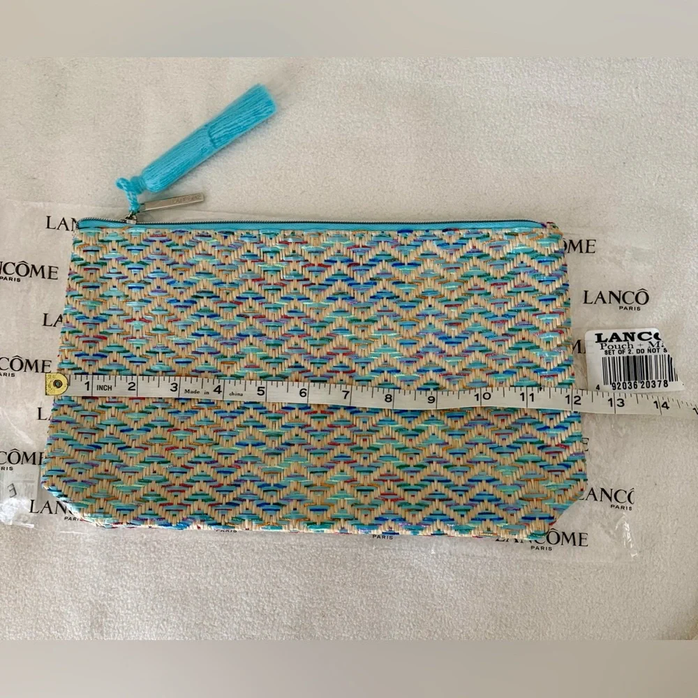 Lancome Vibrant Woven Cosmetic Bag - Picture 4 of 6